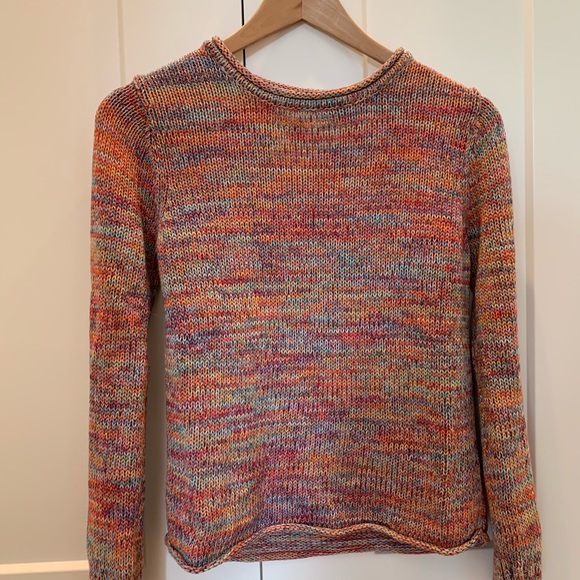 H&M Sweaters - H&M L.O.G.G rainbow knitted sweater
